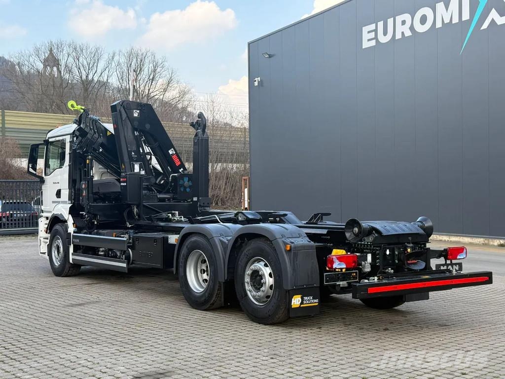 MAN TGS 26.480 MAN TGS 26.480 6x2 Hiab 228-4 MultiLift Hook lift trucks