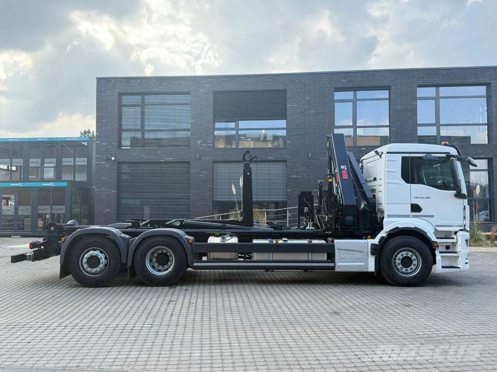 MAN TGS 26.480 MAN TGS 26.480 6x2 Hiab 228-4 MultiLift Hook lift trucks