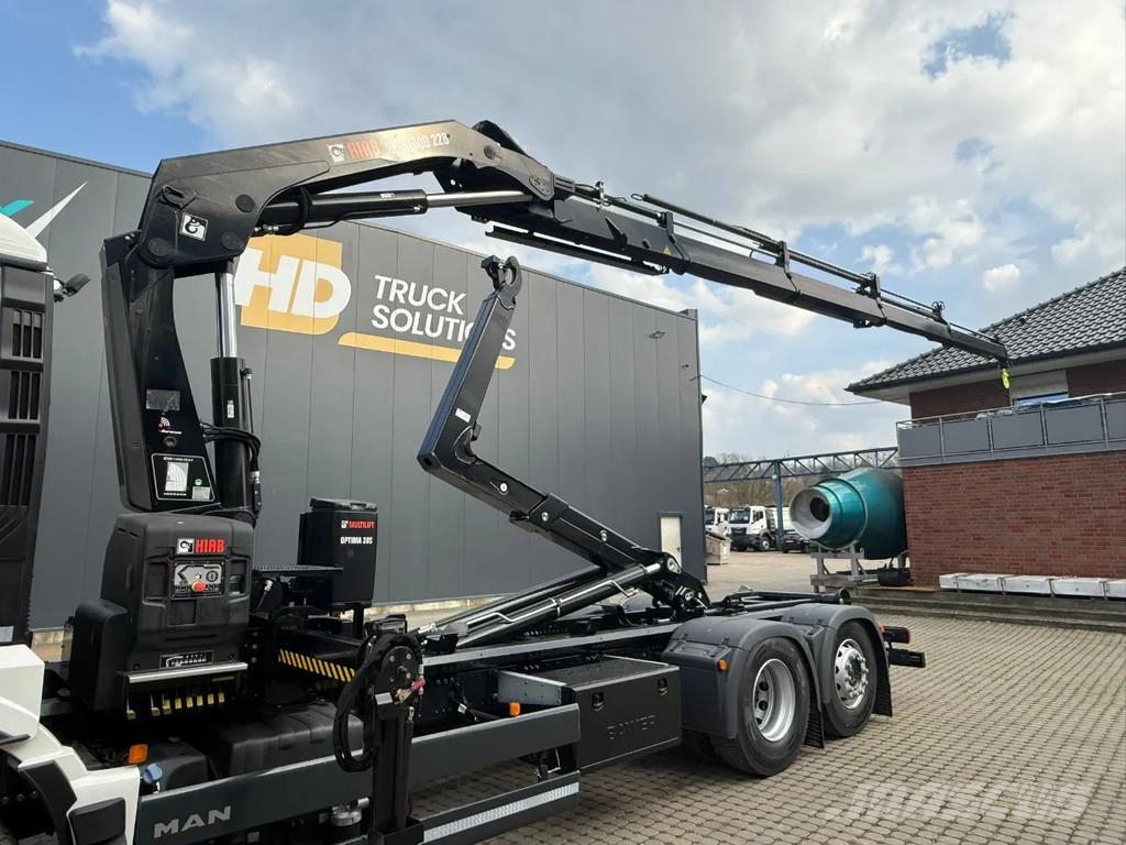 MAN TGS 26.480 MAN TGS 26.480 6x2 Hiab 228-4 MultiLift Hook lift trucks