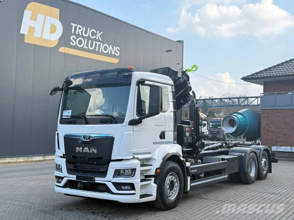 MAN TGS 26.480 MAN TGS 26.480 6x2 Hiab 228-4 MultiLift Hook lift trucks