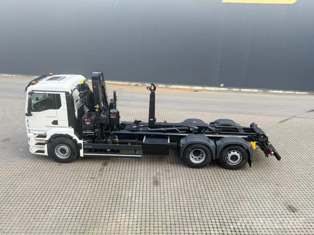 MAN TGS 26.480 MAN TGS 26.480 6x2 Hiab 228-4 MultiLift Hook lift trucks