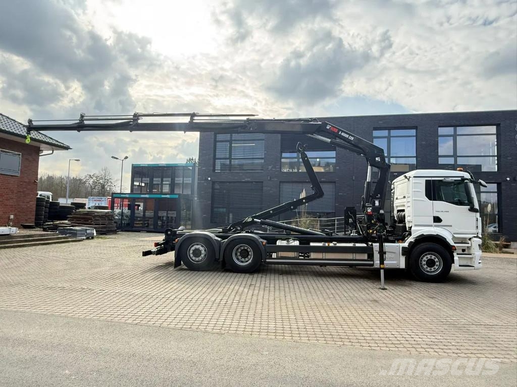 MAN TGS 26.480 MAN TGS 26.480 6x2 Hiab 228-4 MultiLift Hook lift trucks