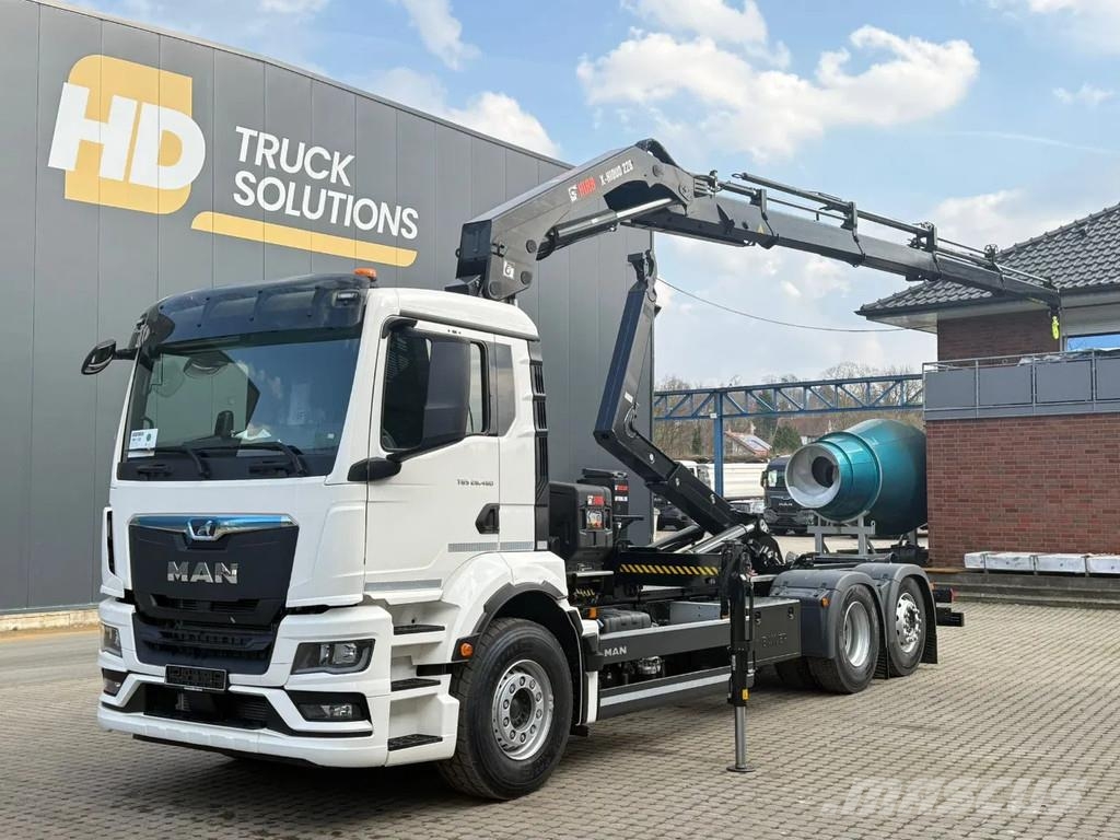 MAN TGS 26.480 MAN TGS 26.480 6x2 Hiab 228-4 MultiLift Hook lift trucks