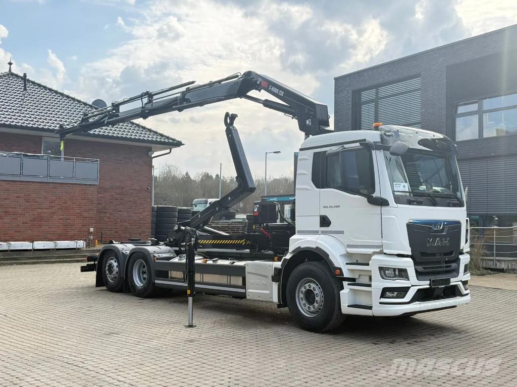 MAN TGS 26.480 MAN TGS 26.480 6x2 Hiab 228-4 MultiLift Hook lift trucks
