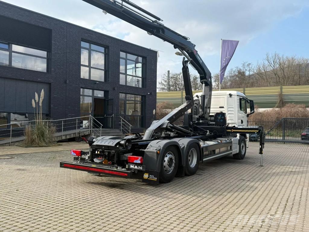 MAN TGS 26.480 MAN TGS 26.480 6x2 Hiab 228-4 MultiLift Hook lift trucks