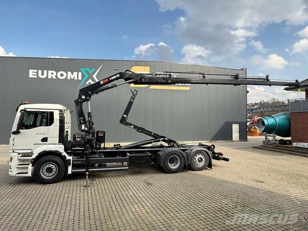 MAN TGS 26.480 MAN TGS 26.480 6x2 Hiab 228-4 MultiLift Hook lift trucks