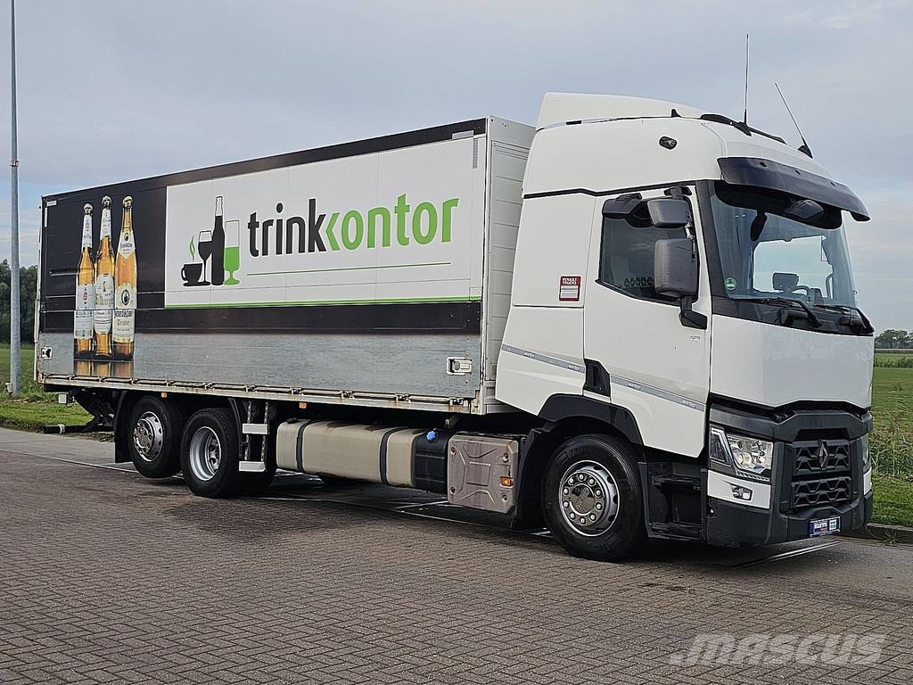 Renault T 460 6X2 STEERAXLE LIFT Camiones caja cerrada