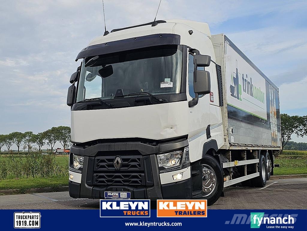 Renault T 460 6X2 STEERAXLE LIFT Camiones caja cerrada
