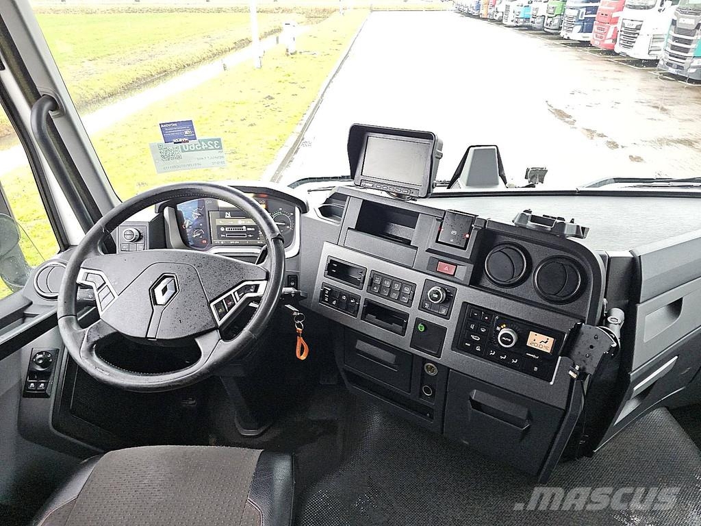 Renault T 460 6X2 STEERAXLE LIFT Camiones caja cerrada