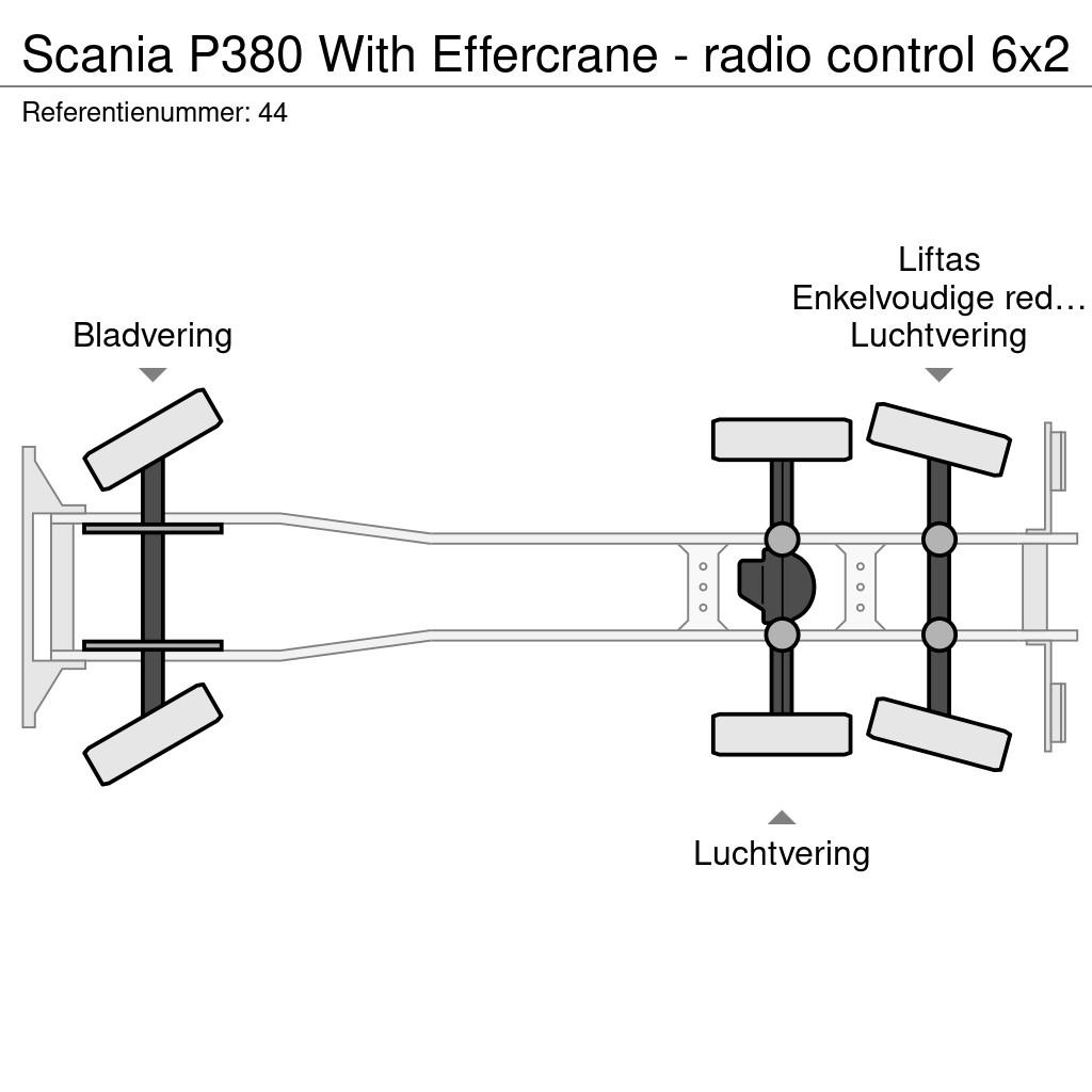 Scania P380 With Effercrane - radio control オールテレーンクレーン