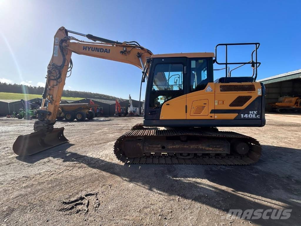 Hyundai HX 140 LC Kāpurķēžu ekskavatori