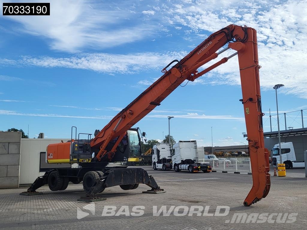 Hitachi ZX360W -3 مناولات المخلفات / مناولات صناعية