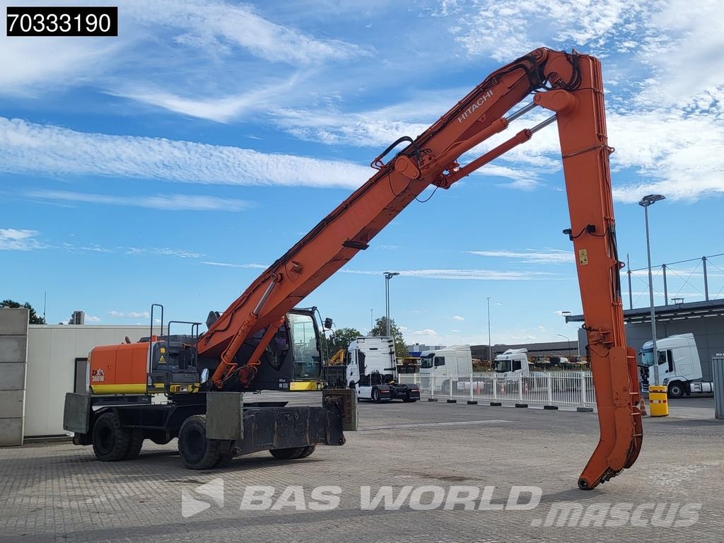 Hitachi ZX360W -3 مناولات المخلفات / مناولات صناعية