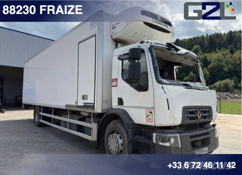 Renault D19 WIDE 320 *ACCIDENTE*DAMAGED*UNFALL* Isotermos y frigoríficos