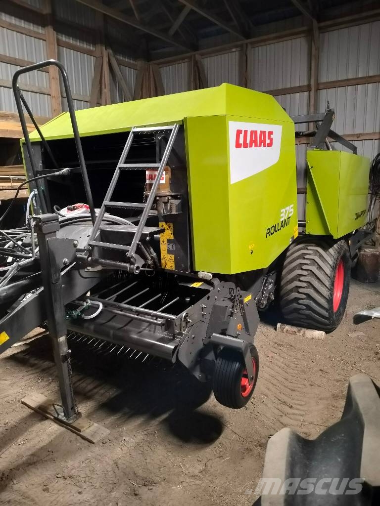 CLAAS Rollant 375 Uniwrap Ritinių presai