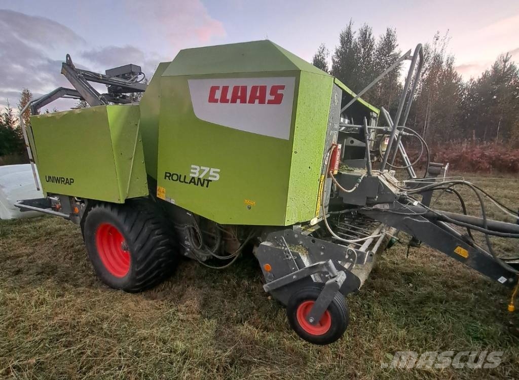 CLAAS Rollant 375 Uniwrap Ritinių presai