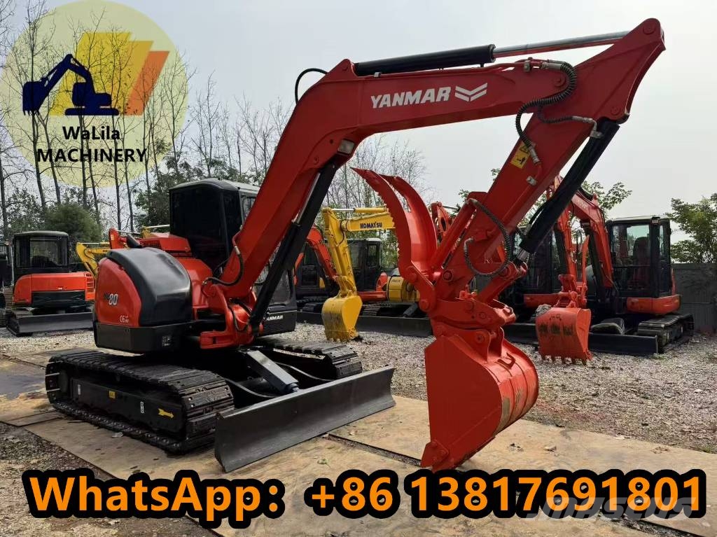 Yanmar VIO80 小型挖土機/掘鑿機<7t(小型挖掘機)
