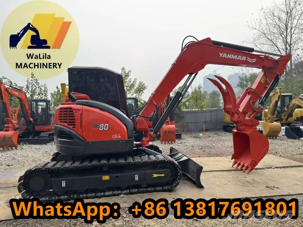 Yanmar VIO80 小型挖土機/掘鑿機<7t(小型挖掘機)