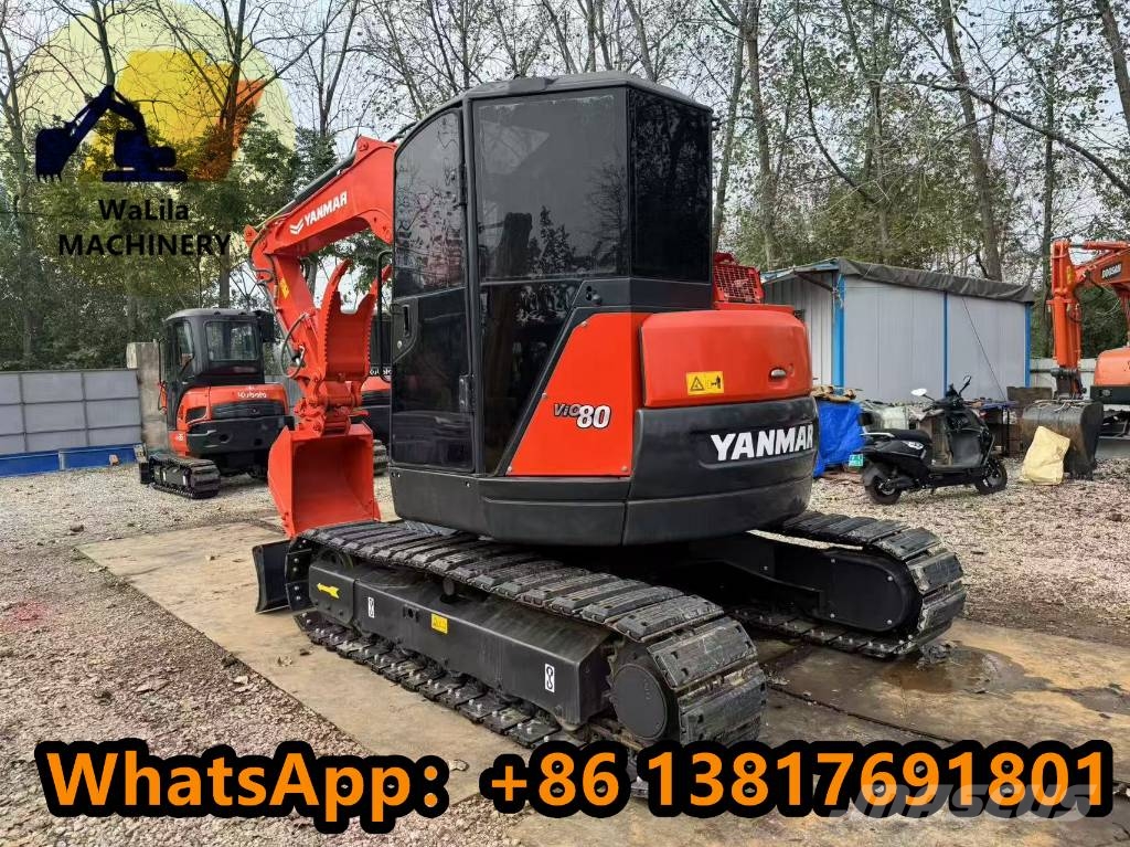 Yanmar VIO80 小型挖土機/掘鑿機<7t(小型挖掘機)