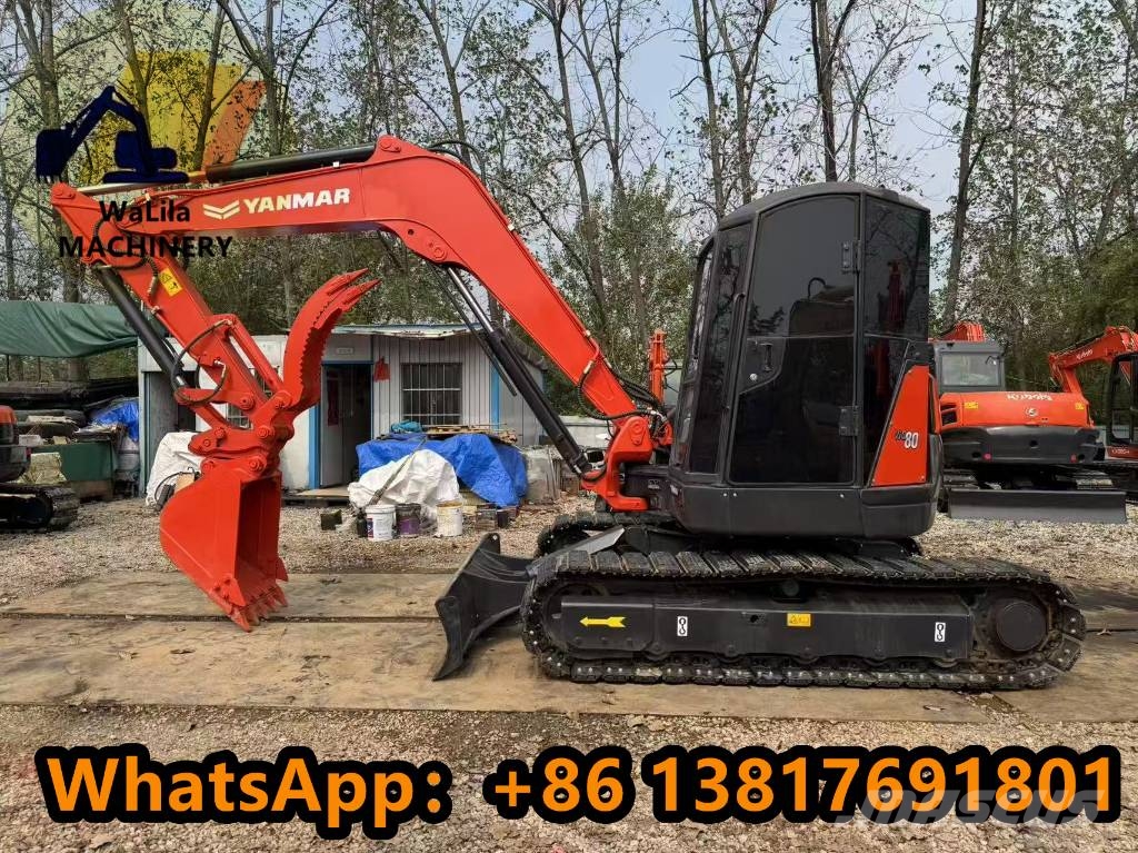 Yanmar VIO80 小型挖土機/掘鑿機<7t(小型挖掘機)