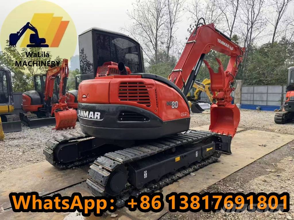 Yanmar VIO80 小型挖土機/掘鑿機<7t(小型挖掘機)