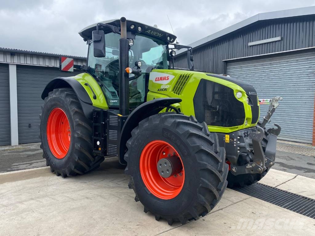 CLAAS Axion 850 Cmatic CIS+ mit GFX 750 und NAV 900 RTK Traktori