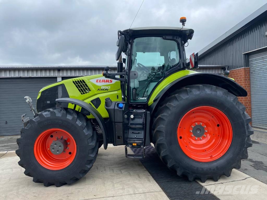 CLAAS Axion 850 Cmatic CIS+ mit GFX 750 und NAV 900 RTK Traktori