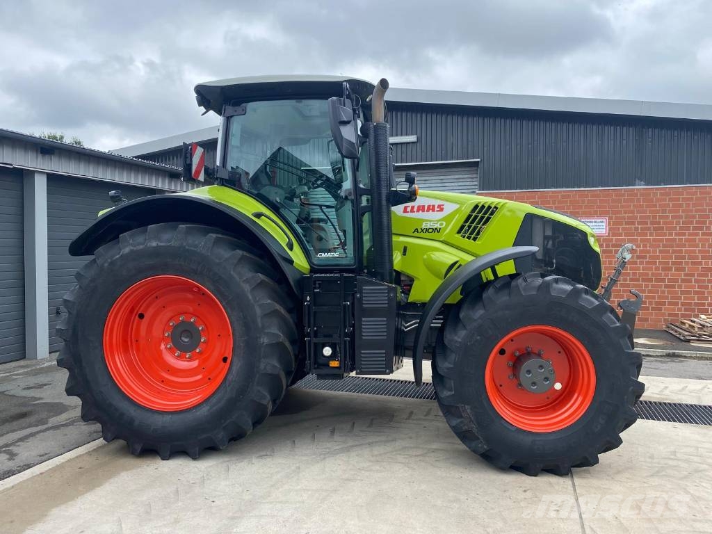 CLAAS Axion 850 Cmatic CIS+ mit GFX 750 und NAV 900 RTK Traktori