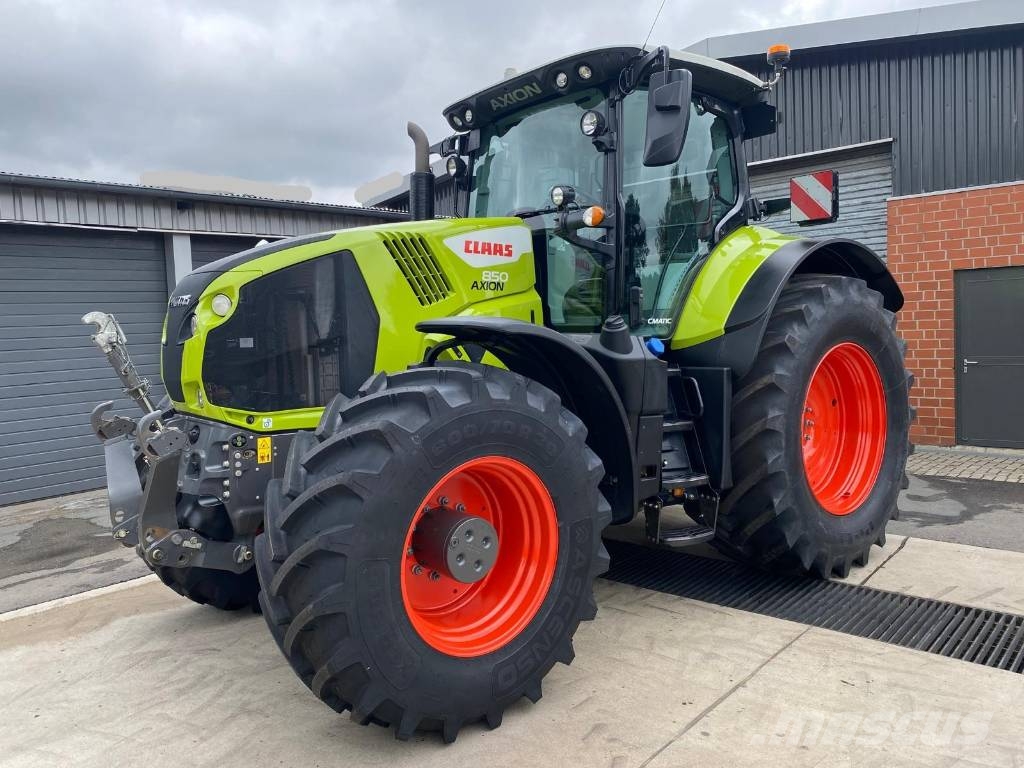 CLAAS Axion 850 Cmatic CIS+ mit GFX 750 und NAV 900 RTK Traktori