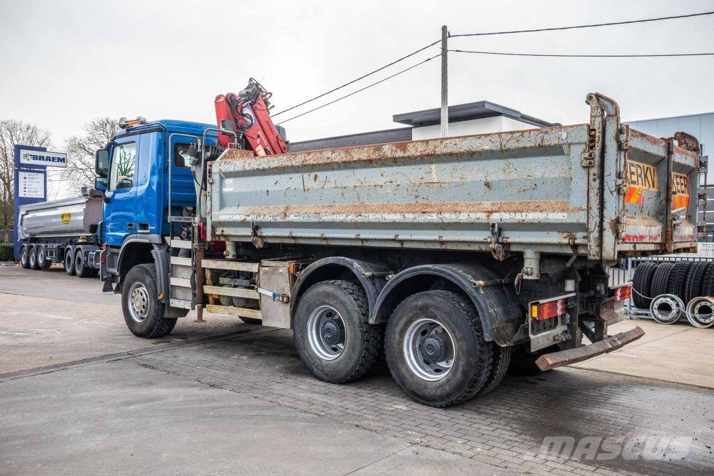Mercedes-Benz ACTROS 3344 AK -MP3+HMF 1643 Z2 Bañeras basculantes usadas