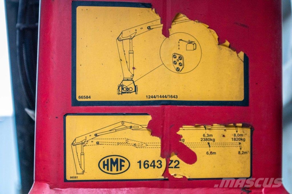 Mercedes-Benz ACTROS 3344 AK -MP3+HMF 1643 Z2 Bañeras basculantes usadas