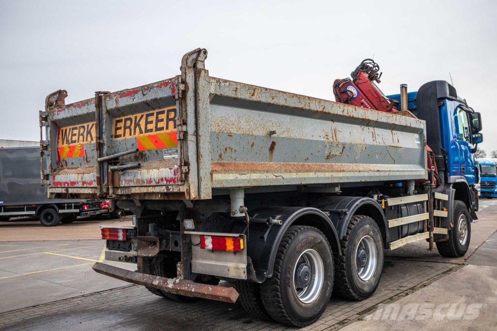 Mercedes-Benz ACTROS 3344 AK -MP3+HMF 1643 Z2 Bañeras basculantes usadas