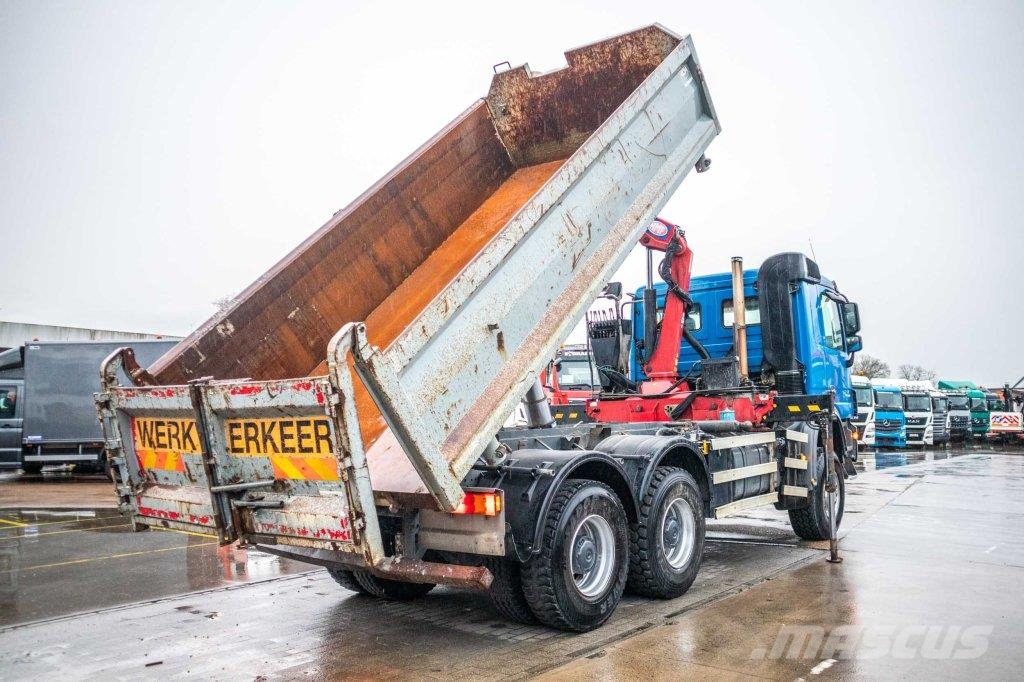 Mercedes-Benz ACTROS 3344 AK -MP3+HMF 1643 Z2 Bañeras basculantes usadas