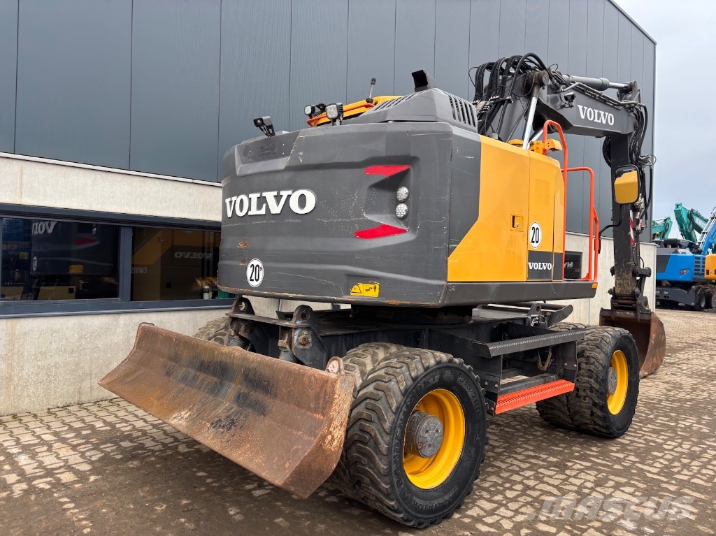 Volvo EWR 150 E - EWR150 - EWR150E - EWR 170 E 140 160 Escavadeiras de rodas
