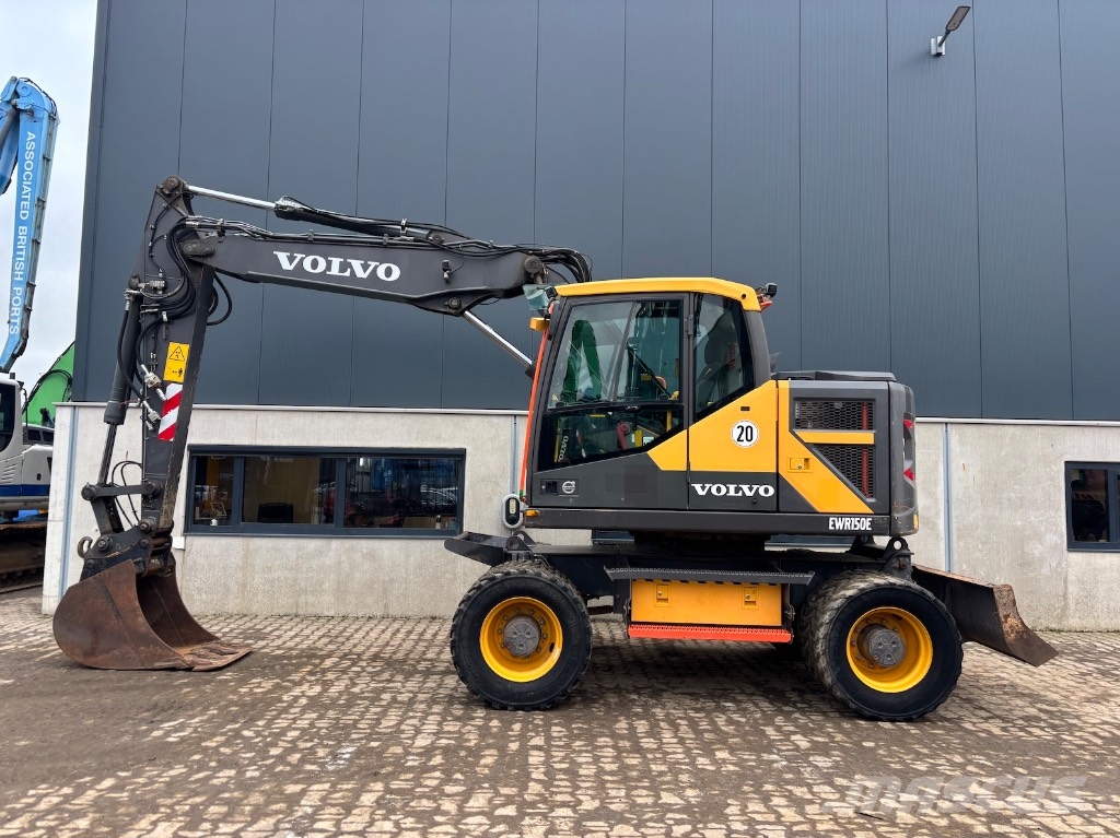 Volvo EWR 150 E - EWR150 - EWR150E - EWR 170 E 140 160 Escavadeiras de rodas