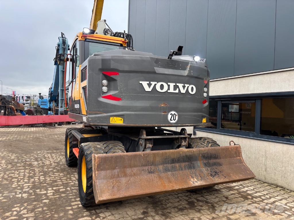 Volvo EWR 150 E - EWR150 - EWR150E - EWR 170 E 140 160 Escavadeiras de rodas