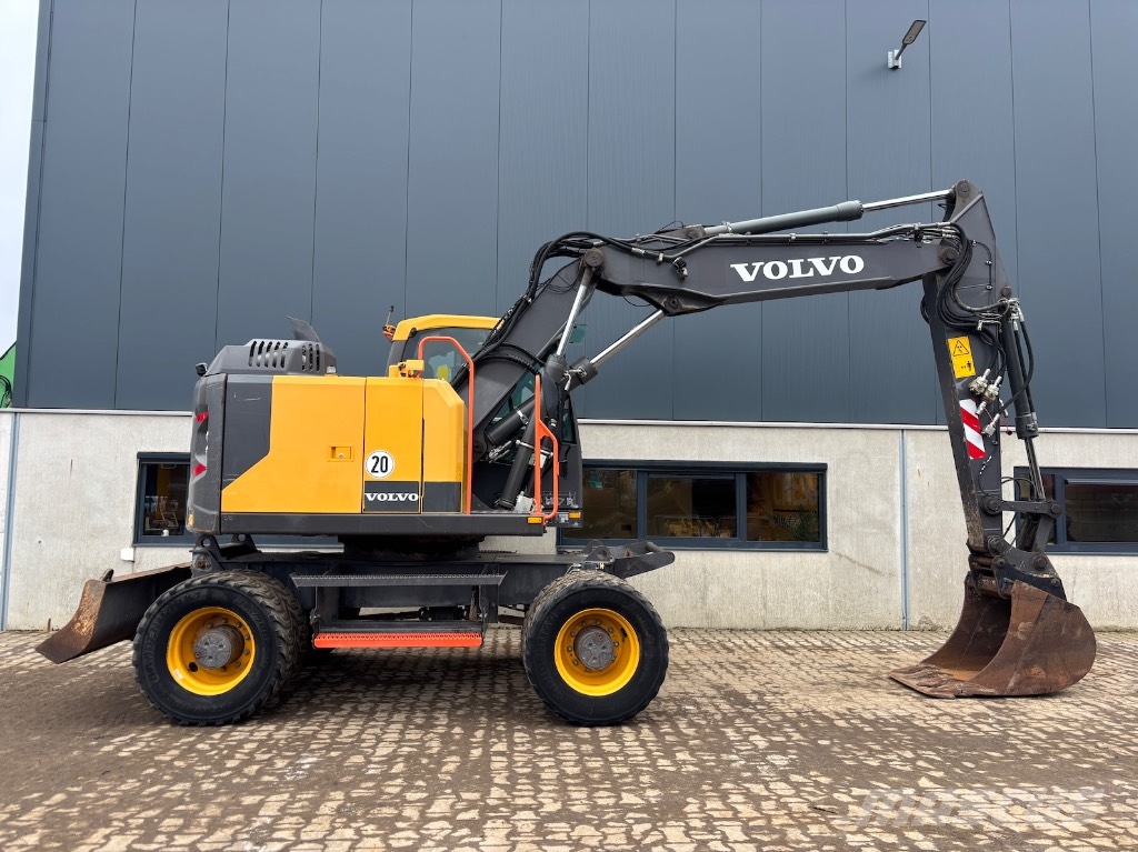 Volvo EWR 150 E - EWR150 - EWR150E - EWR 170 E 140 160 Escavadeiras de rodas