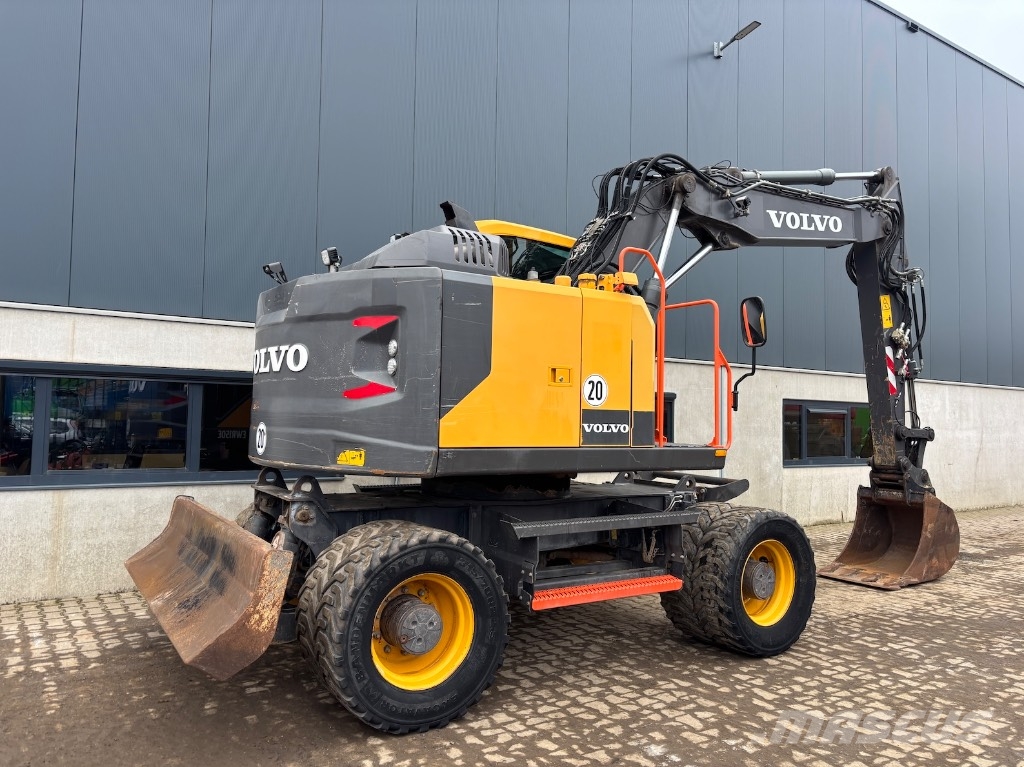 Volvo EWR 150 E - EWR150 - EWR150E - EWR 170 E 140 160 Escavadeiras de rodas