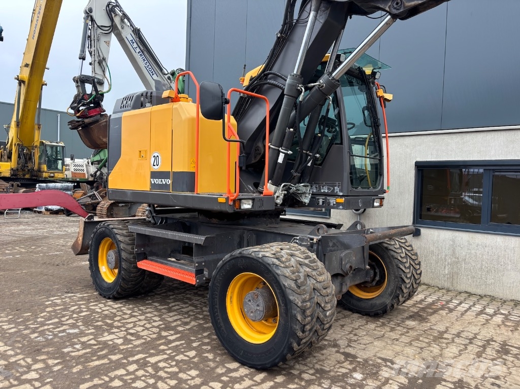 Volvo EWR 150 E - EWR150 - EWR150E - EWR 170 E 140 160 Escavadeiras de rodas