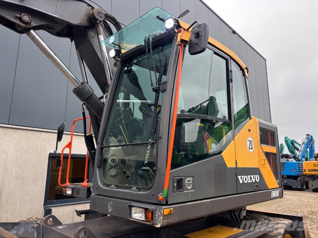 Volvo EWR 150 E - EWR150 - EWR150E - EWR 170 E 140 160 Escavadeiras de rodas