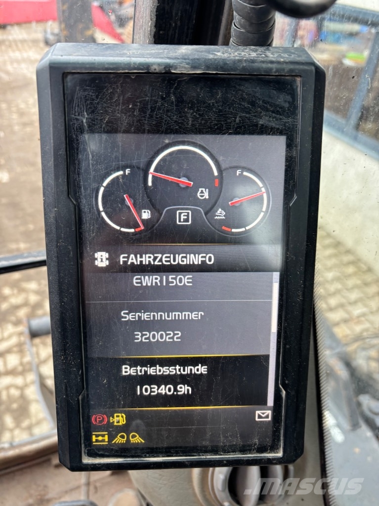 Volvo EWR 150 E - EWR150 - EWR150E - EWR 170 E 140 160 Escavadeiras de rodas