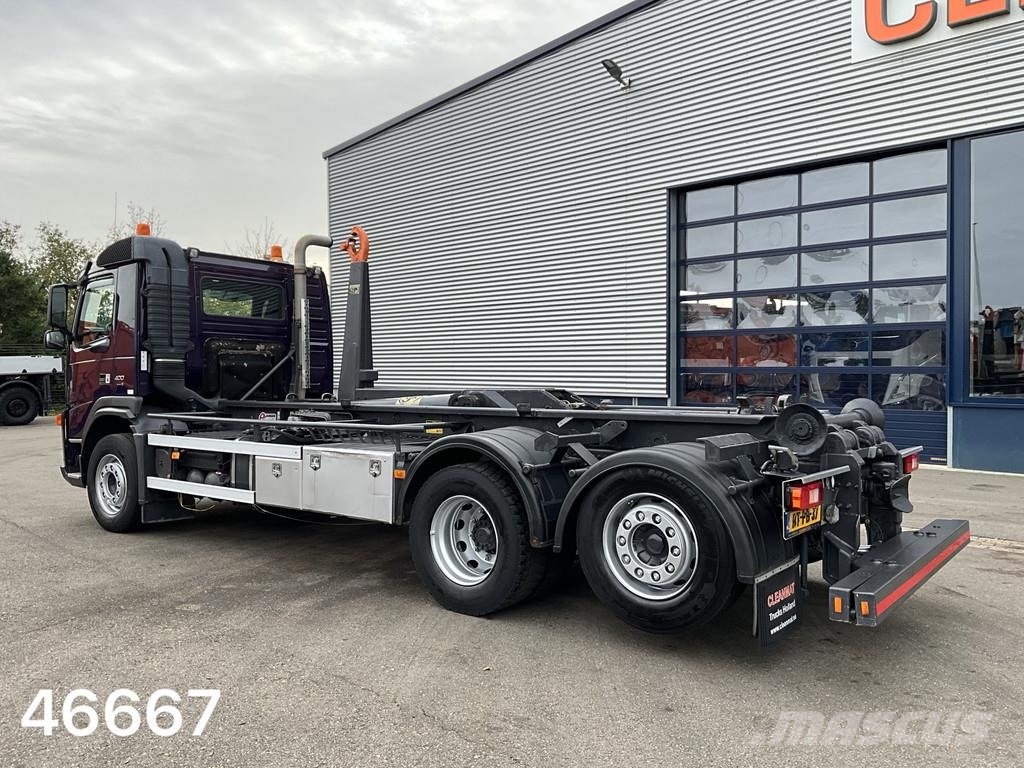 Volvo FM 400 Euro 5 AJK 25 Ton haakarmsysteem شاحنات الرافعات الخطافية