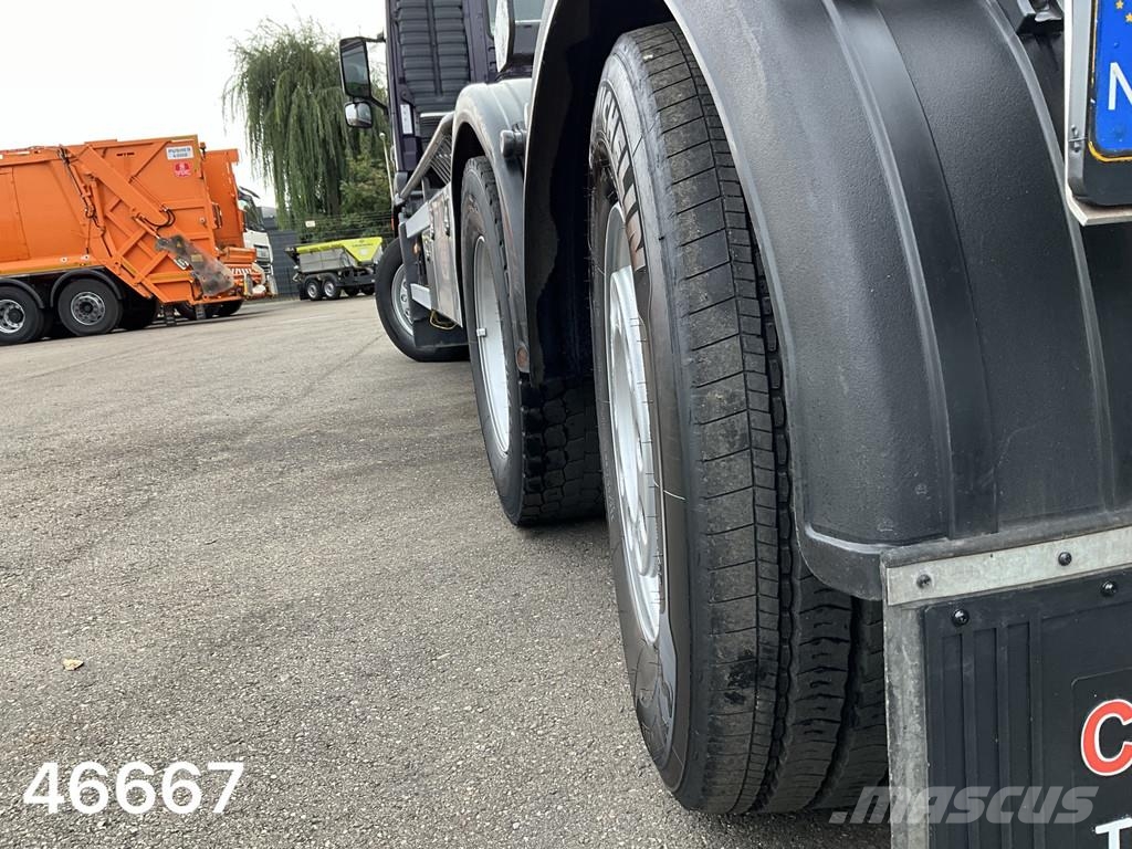 Volvo FM 400 Euro 5 AJK 25 Ton haakarmsysteem شاحنات الرافعات الخطافية