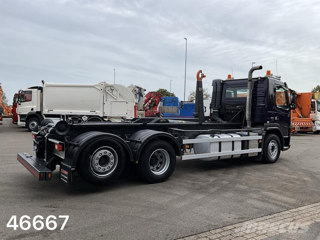 Volvo FM 400 Euro 5 AJK 25 Ton haakarmsysteem شاحنات الرافعات الخطافية
