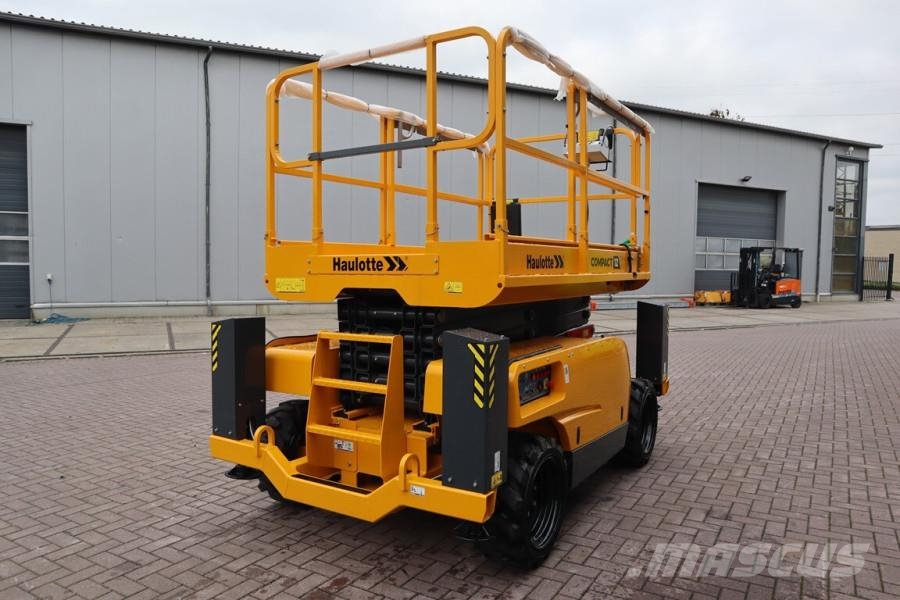 Haulotte Compact 12DX Valid Inspection, Diesel, 4x4 Drive, Šķerveida pacēlāji