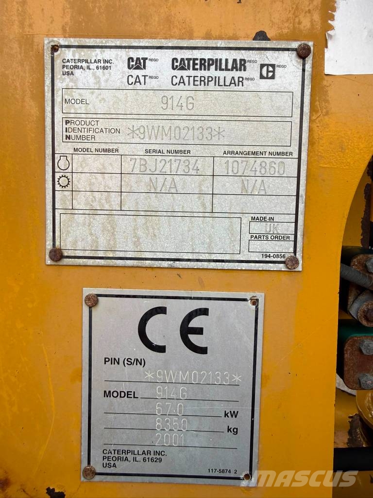 CAT 914 G //BJ. 2001 / 12000 / لوادر بعجل