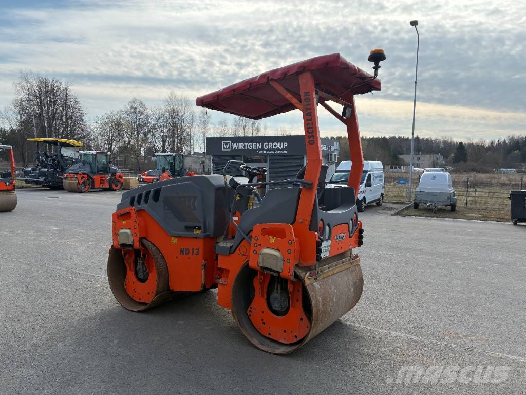 Hamm HD 13 VO Οδοστρωτήρες διπλού κυλίνδρου