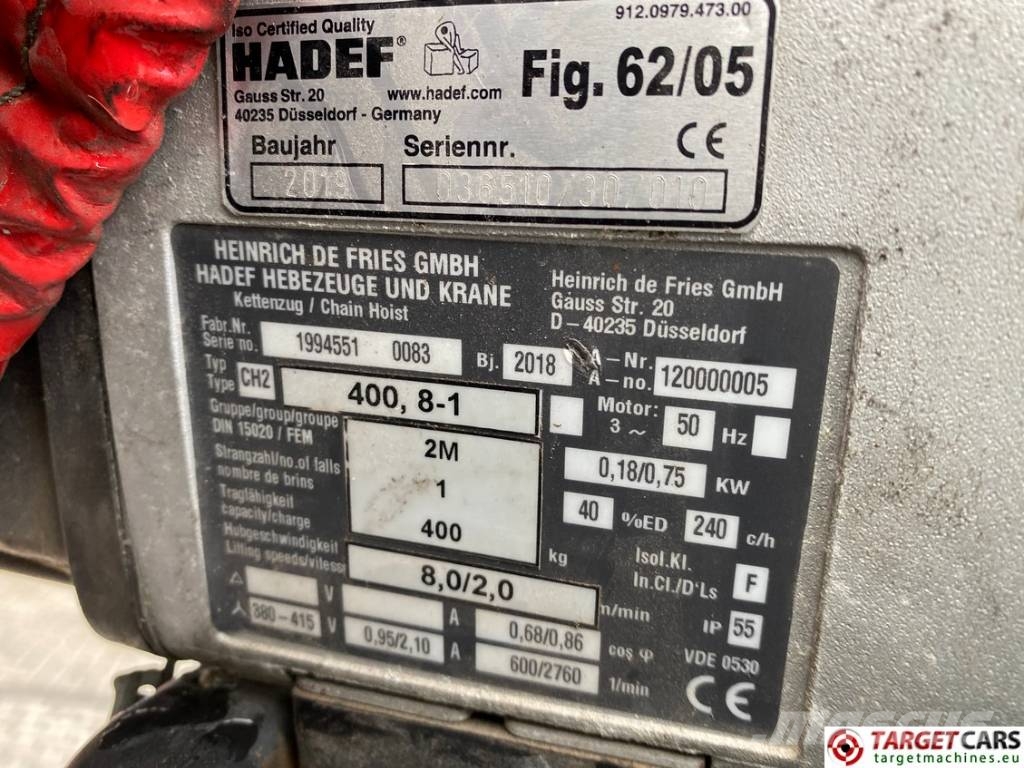 Lissmac LMK400 TFE Tower Crane 400KG 600CM Minikranen