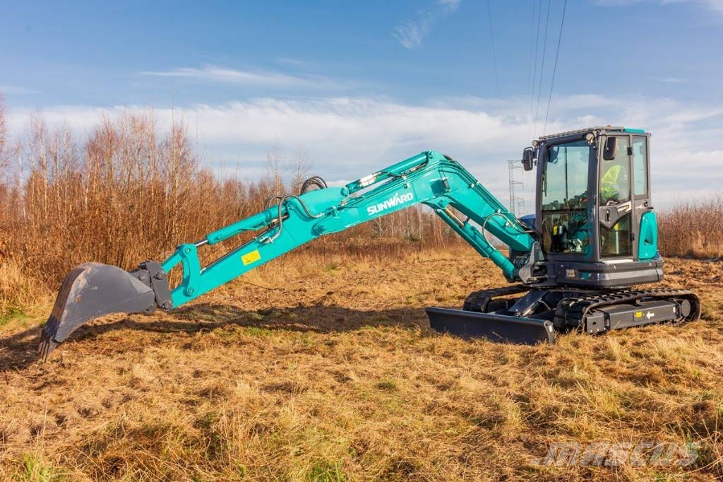 DEMOMASKIN - SUNWARD SWE60UF KOMPLETT Crawler excavators