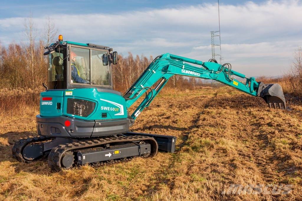 DEMOMASKIN - SUNWARD SWE60UF KOMPLETT Crawler excavators